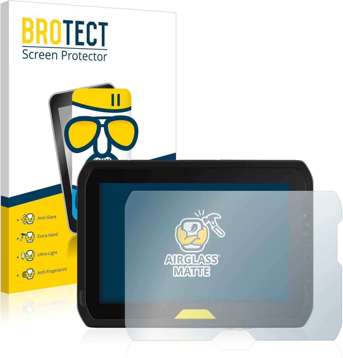 BROTECT - Screenprotector voor Trimble T100 - Folie Beschermfolie Beschermglas matte