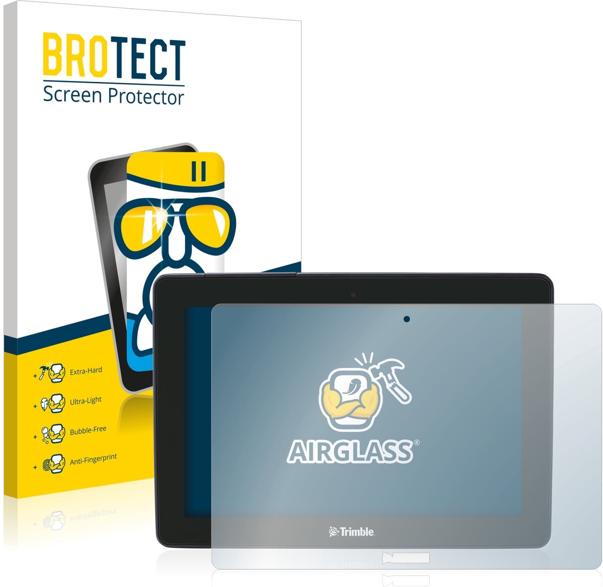 Screenprotector voor Trimble GFX-750 Beschermglas transparant