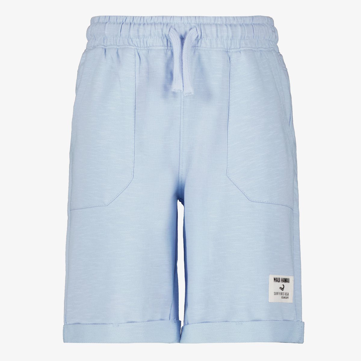 Unsigned jongens short lichtblauw - Maat 170