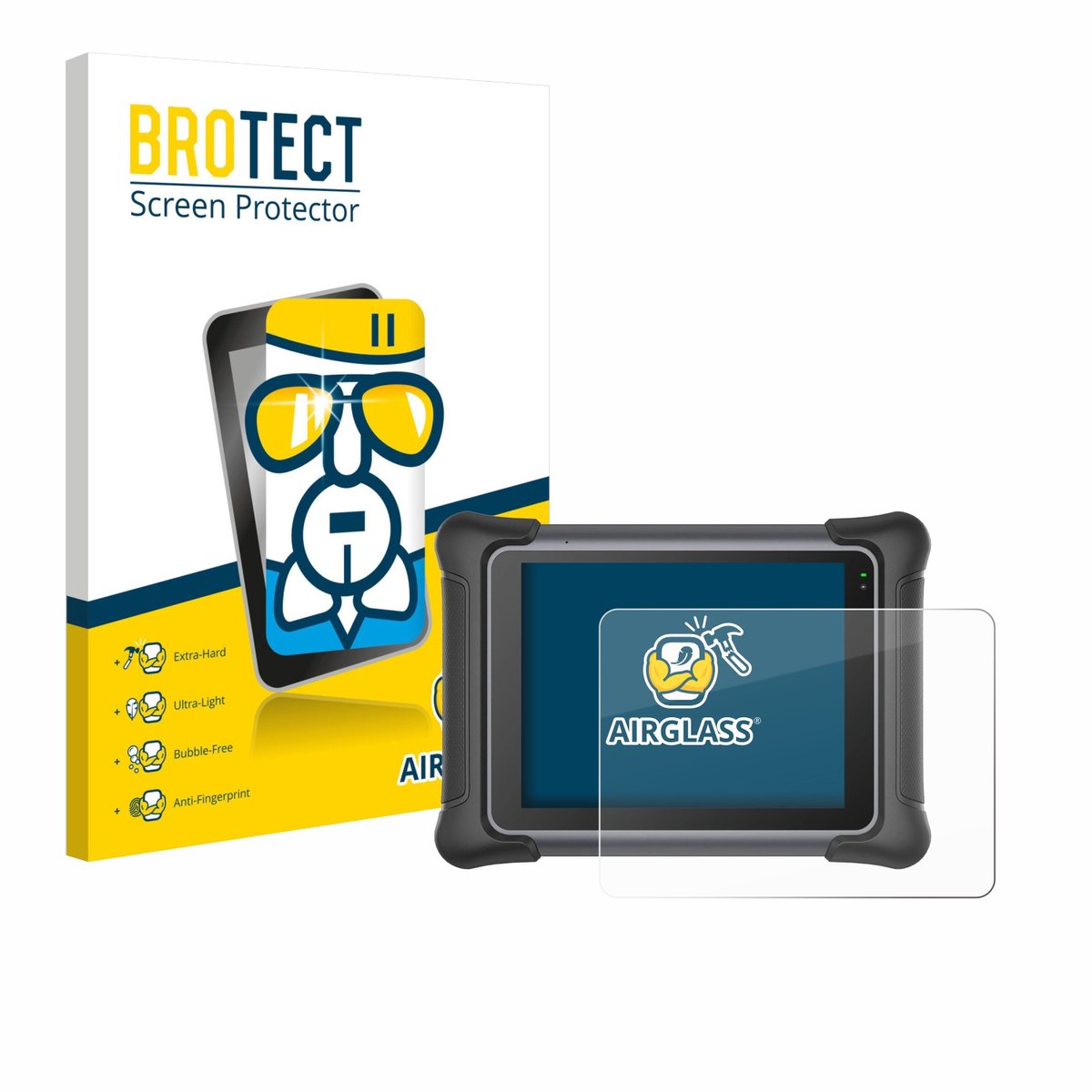 Screenprotector voor Autel MaxiSys Elite II PRO Beschermglas transparant