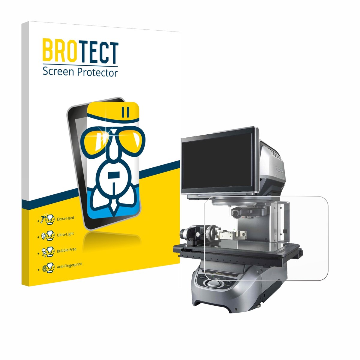 Screenprotector voor Keyence IM-8030 Glazen blad Beschermglas transparant