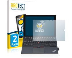 BROTECT – Screenprotector voor Lenovo ThinkPad X1 Tablet Gen 2 – Folie Beschermfolie matte 2 Stuks