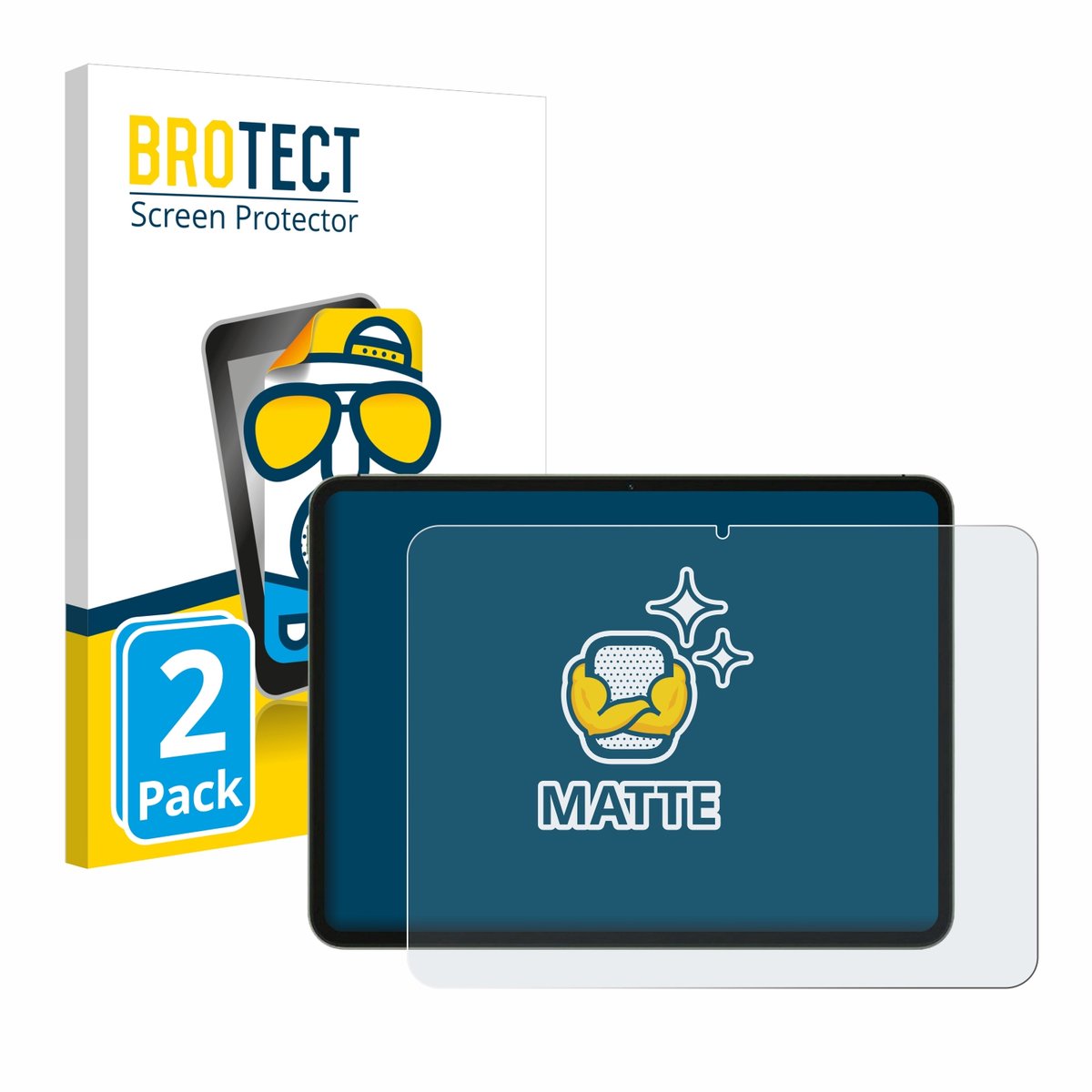 BROTECT - Screenprotector voor OnePlus Pad Go - Folie Beschermfolie matte 2 Stuks