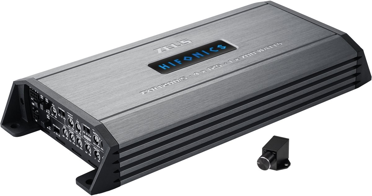 Hifonics ZXR1200/5 - Autoversterker - 5 kanaals versterker - 4 x 125 Watt + 1 x 700 Watt