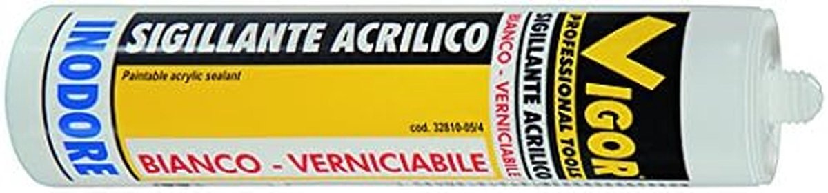 Acryllijm Kit Grijs voor Hout en Metselwerk - Vullende Afdichtingsmassa