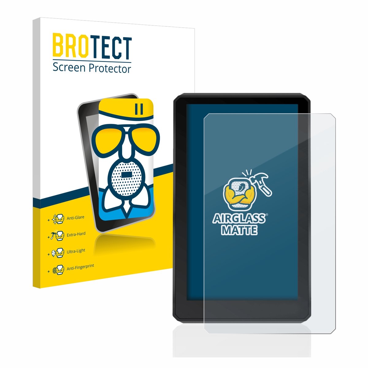 BROTECT - Screenprotector voor Garmin zumo XT - Folie Beschermfolie Beschermglas matte