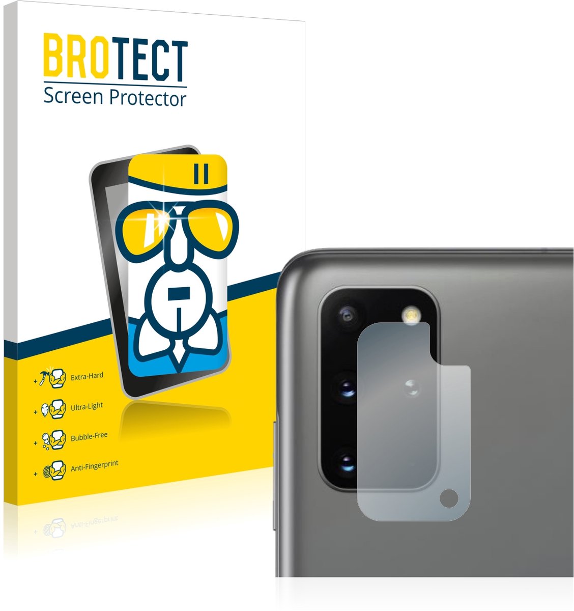Screenprotector voor Samsung Galaxy S20 Plus / 5G (Camera) Beschermglas transparant