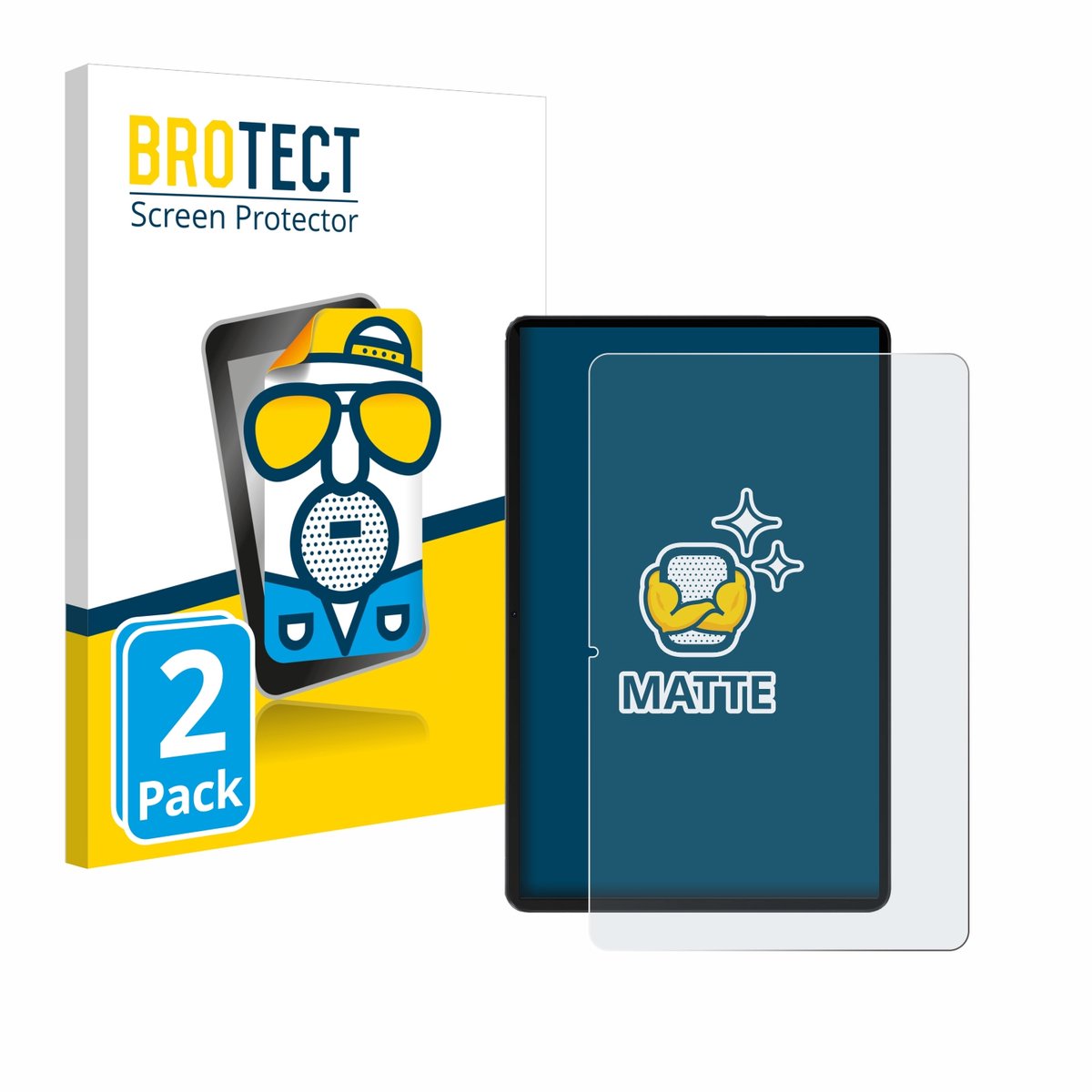 BROTECT - Screenprotector voor Honor Pad 9 - Folie Beschermfolie matte 2 Stuks
