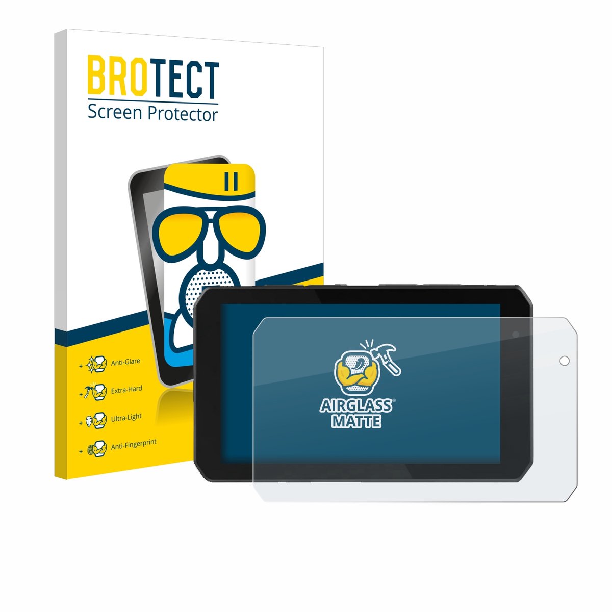 BROTECT - Screenprotector voor Chigee AIO-5 Play - Folie Beschermfolie Beschermglas matte