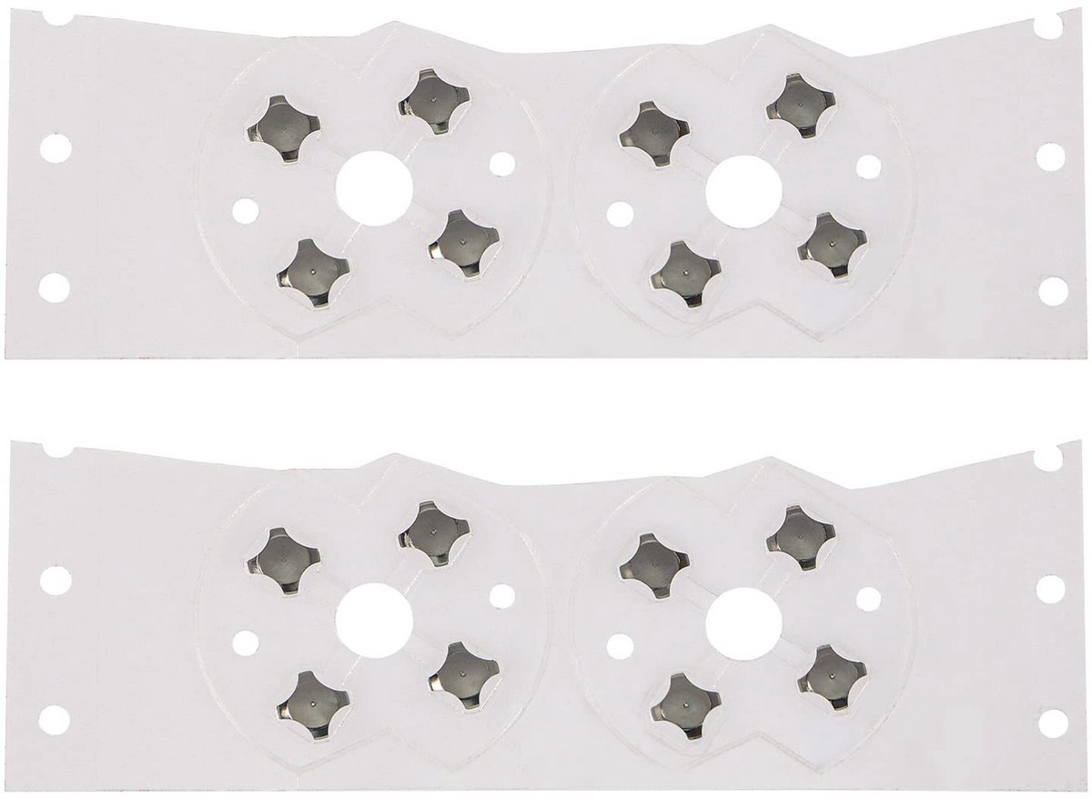 Controller D-Pad Vervangset - Geleidende Metalen Dome - Compatibel met Xbox One