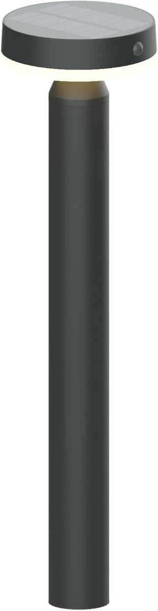 Solar Padlamp Buitenlamp met Bewegingsmelder 50 cm – Weerbestendige Tuinverlichting