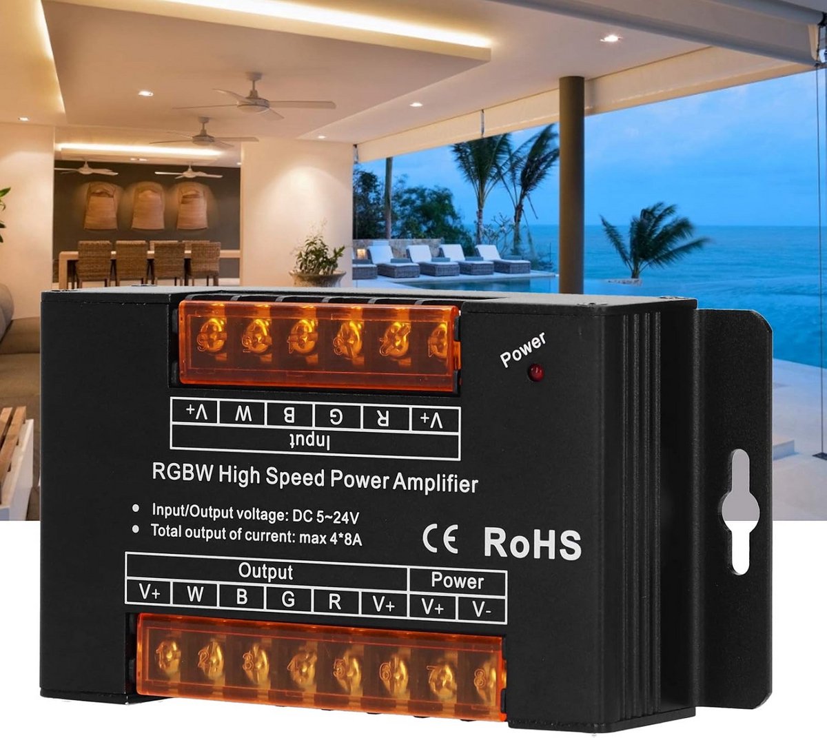 Professionele RGB LED Signaalversterker voor Lichtstrips