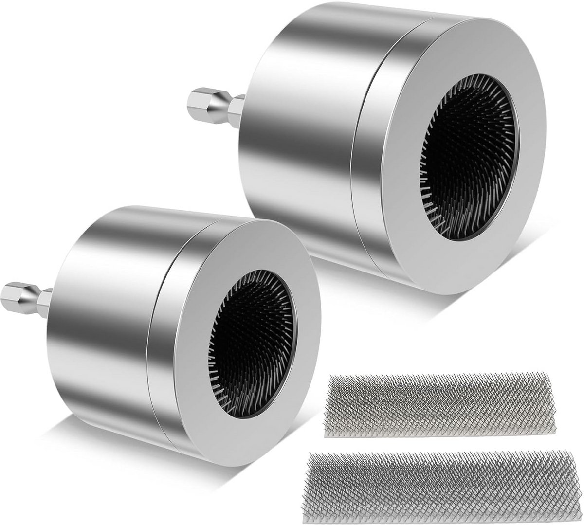 Koperen Buis Reiniger 15 & 22 mm Professionele Borstel met Staalborstels
