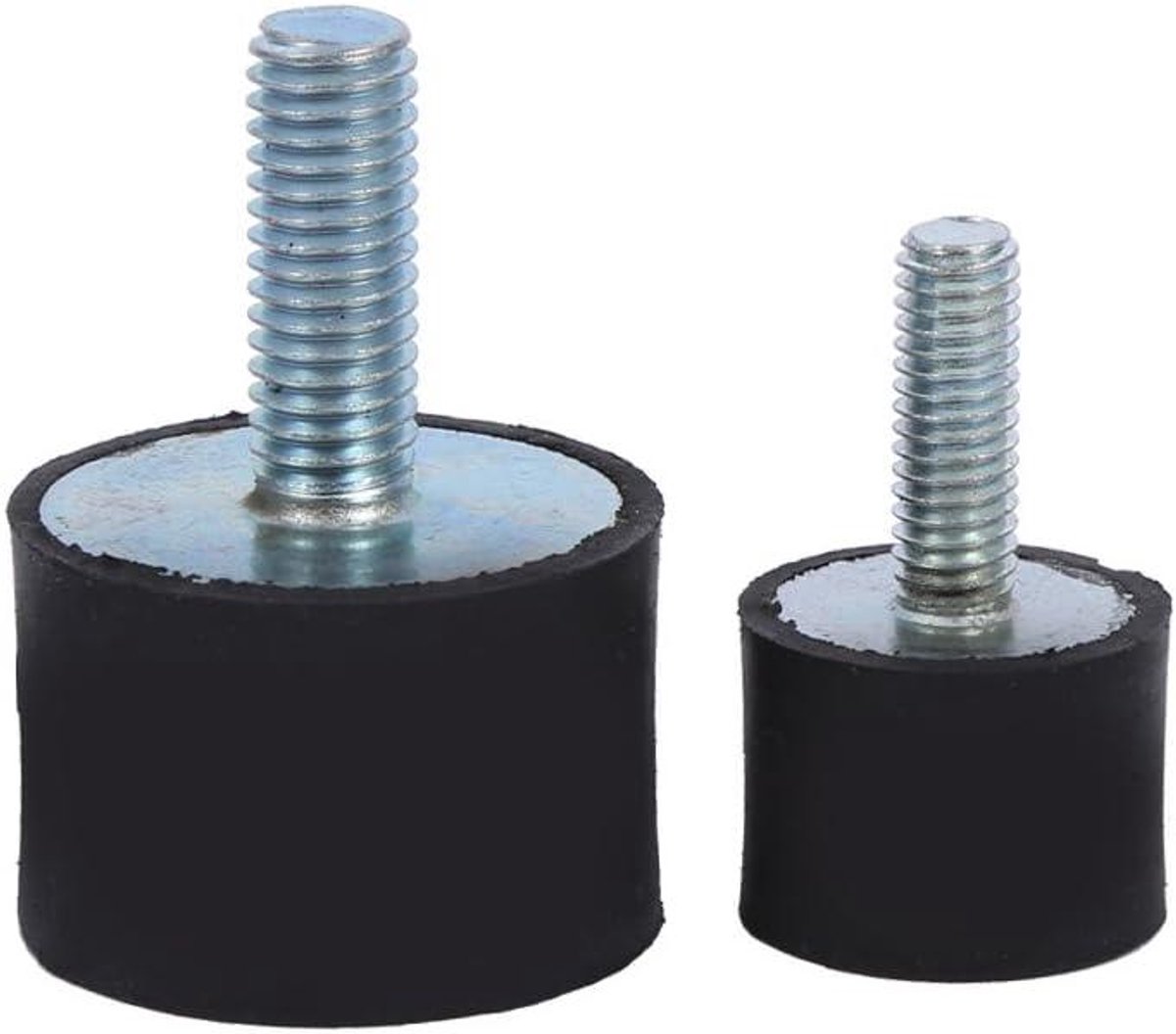 Vibration dampers rubber schokdempers - set van 4 - luchtcompressor, dieselmotor, waterpomp