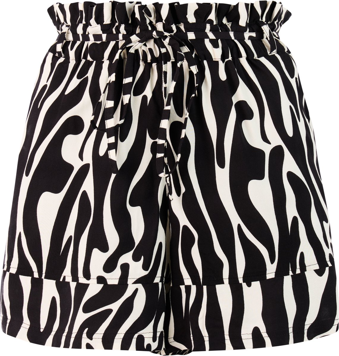 Protest PRTBrady Korte broek Dames Tailleband elastiek Normale pasvorm Canvasoffwhite
