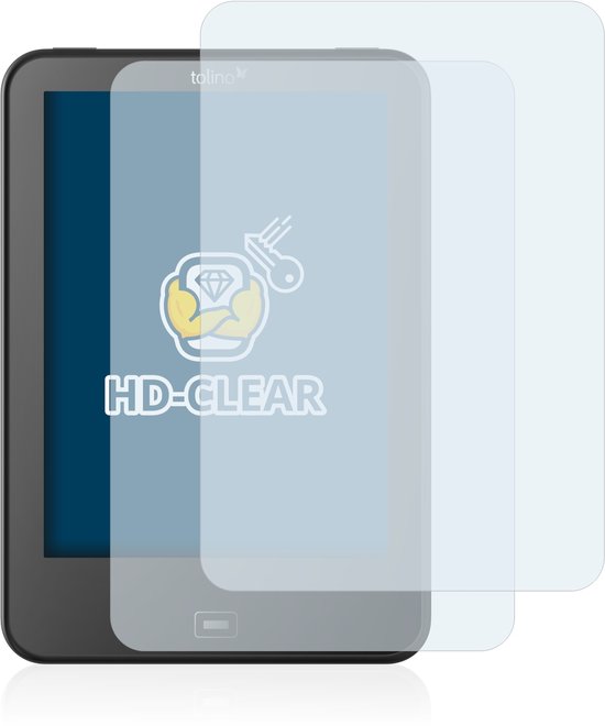BROTECT - Screenprotector voor Tolino Vision 4 HD - Folie Beschermfolie transparant (2 Stuks) van BROTECT — afbeelding 5