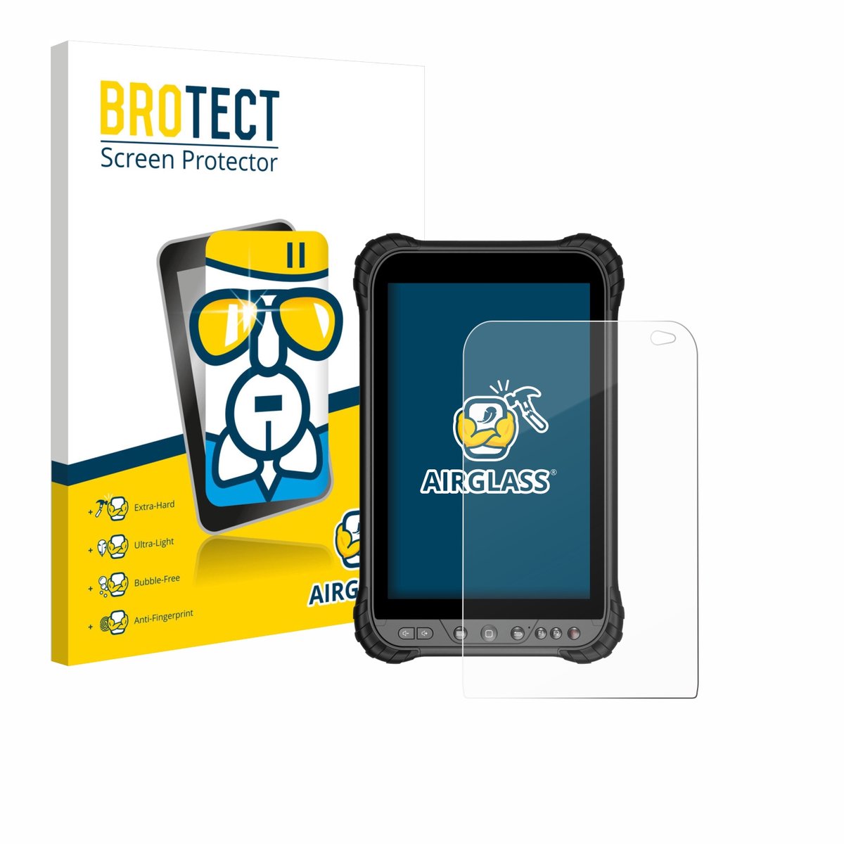 Screenprotector voor Zoomsmart A8004 Series Beschermglas transparant