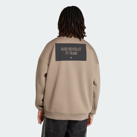 Adidas Performance Audi Revolut F1 Team Elevated Sweatshirt - Heren - Bruin van Merkloos — afbeelding 2