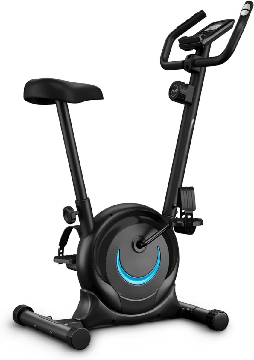 DnA® Hometrainer - Hometrainer Fiets - Crosstrainer - Zwart - 80cm x 43cm x 114cm
