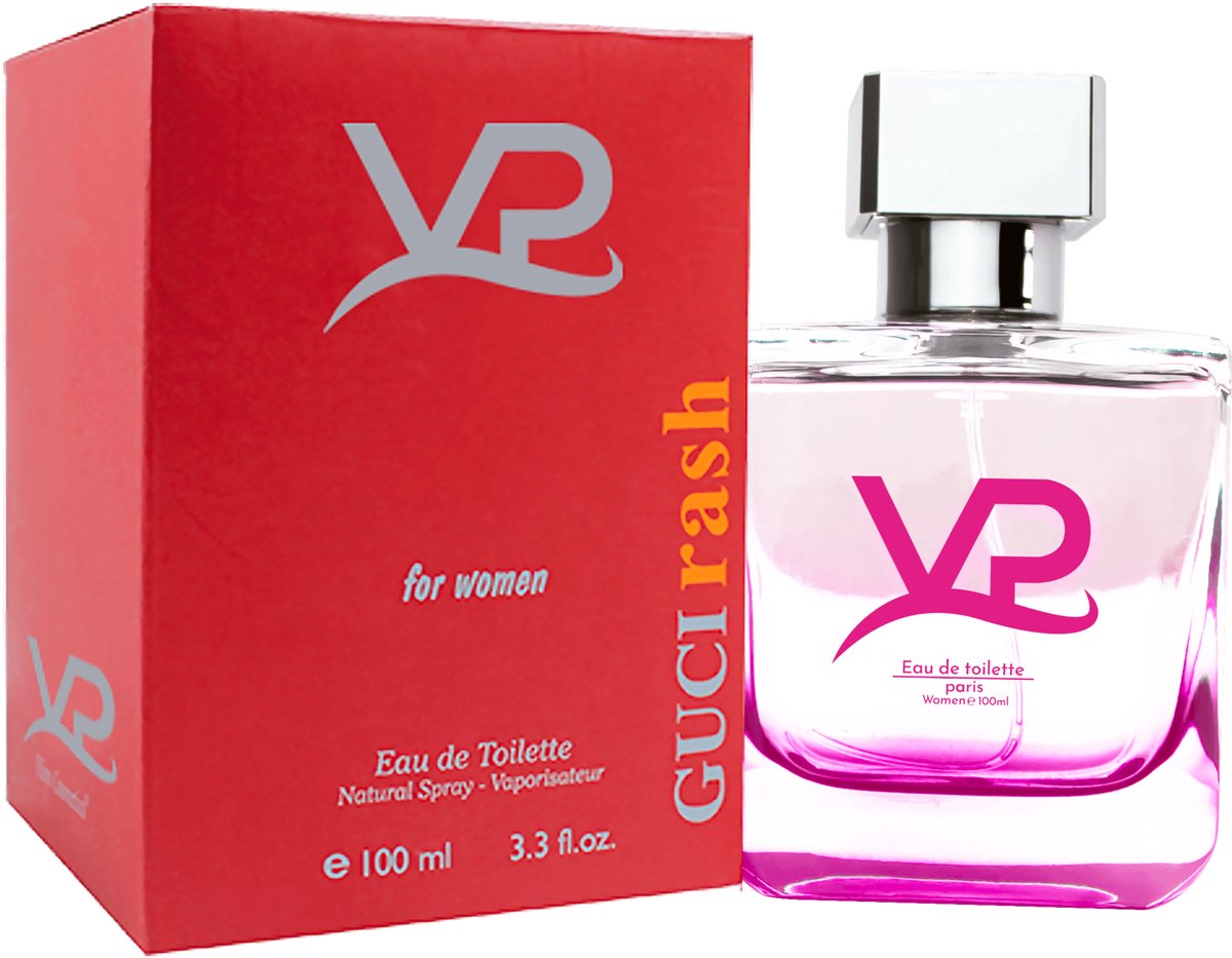 VP Guci Rash Eau de Toilette Damesparfum 100 ml – Poederachtig, Elegant en Langdurig