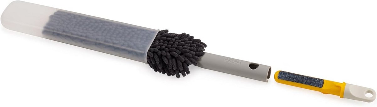 3-in-1 Microvezel Stofdoek met Opberghoes en Schoonmaakhulpstuk