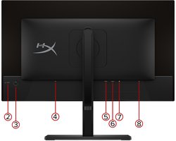 HyperX OMEN OLED 27q Gaming Monitor - 27 Inch QHD - 240Hz - QD-OLED - 0,03ms - NVIDIA G-SYNC
