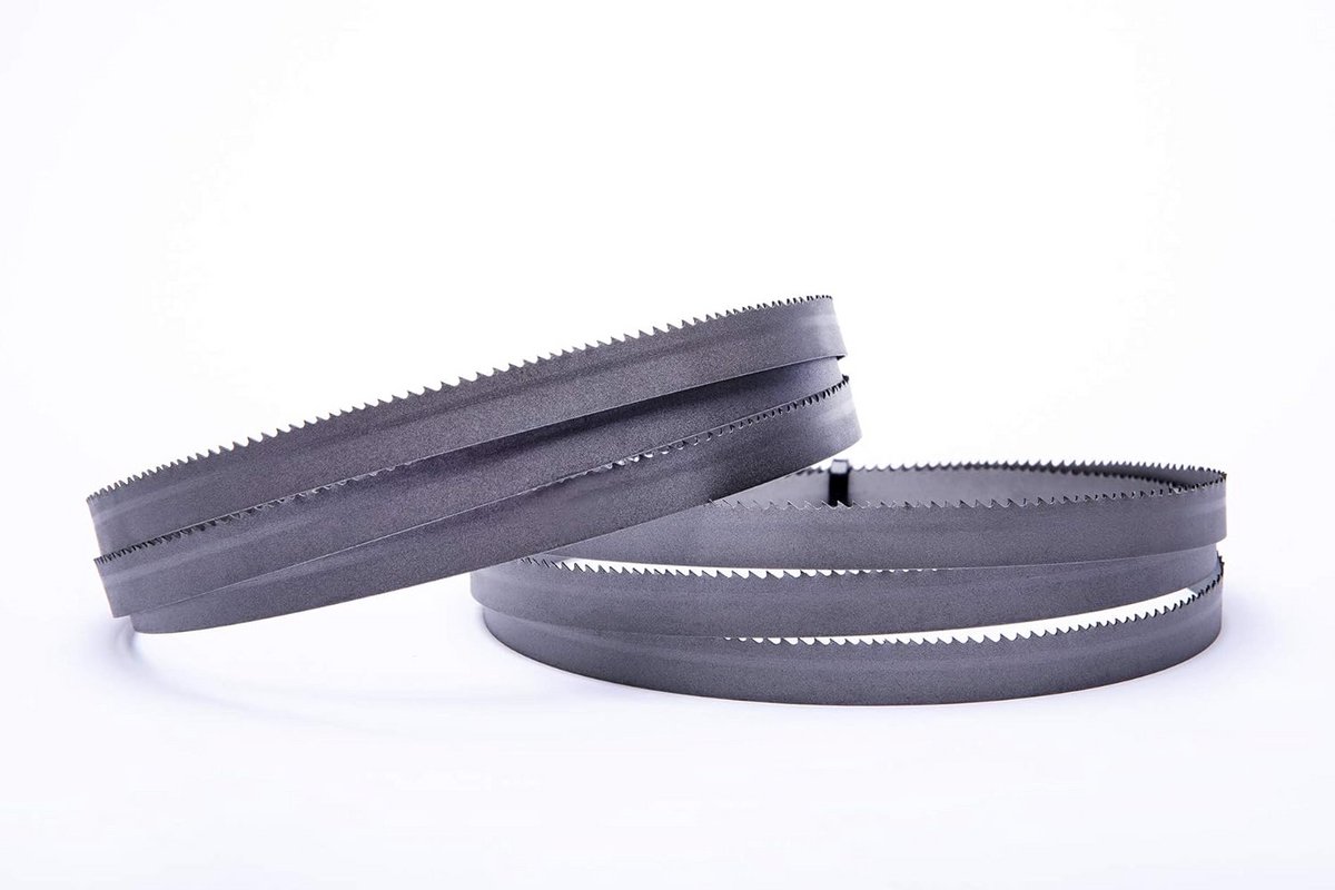 2x Krachtig Bimetaal Bandzaagblad 1440x13mm M42, 8-12 Tanden per Inch voor Metaal
