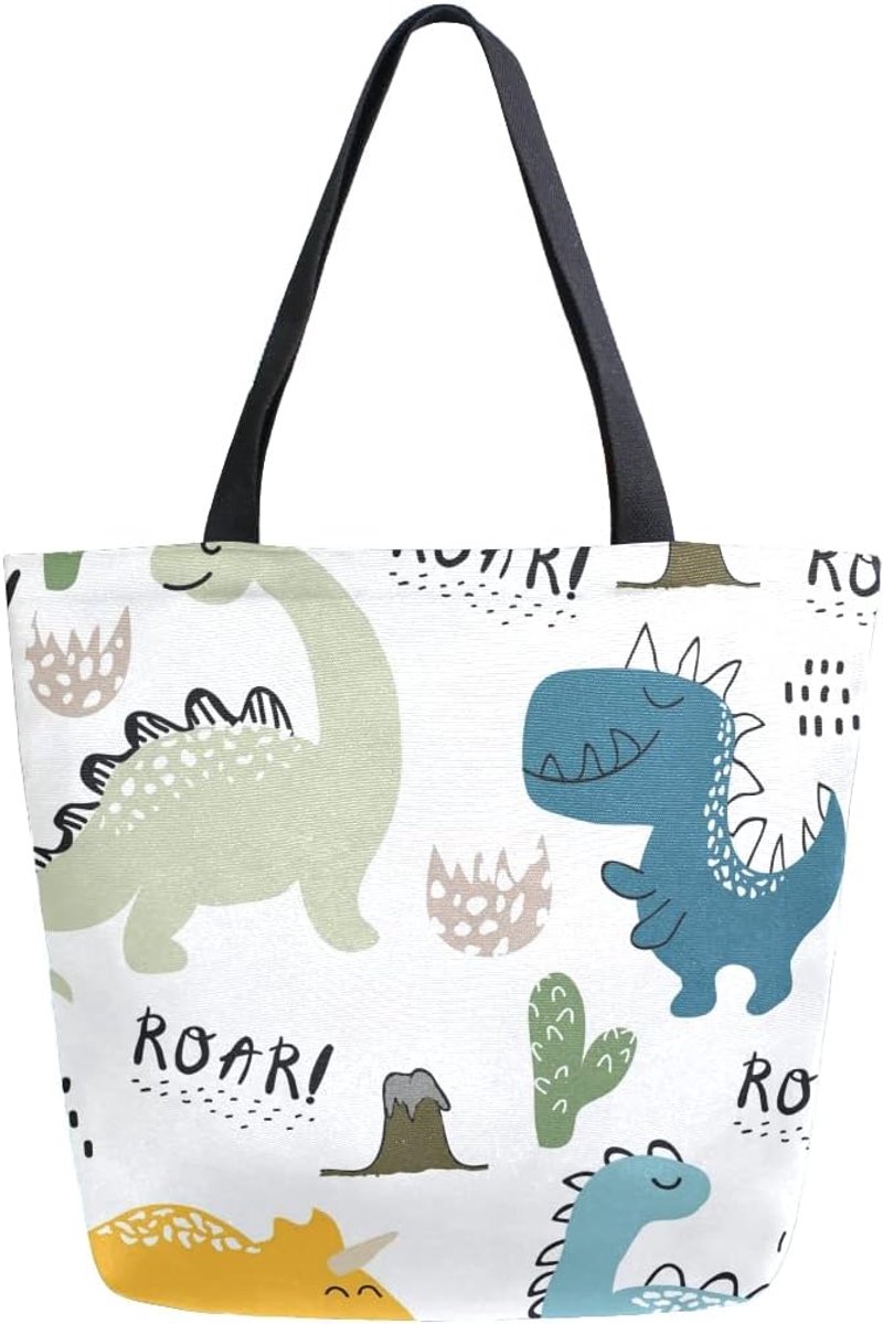 Stevige Herbruikbare Canvas Boodschappentas - Grote Shopper voor Boodschappen en Strand