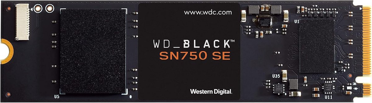 1TB NVMe M.2 SSD PCIe Gen4 Leessnelheid tot 3600 MB/s voor Gaming