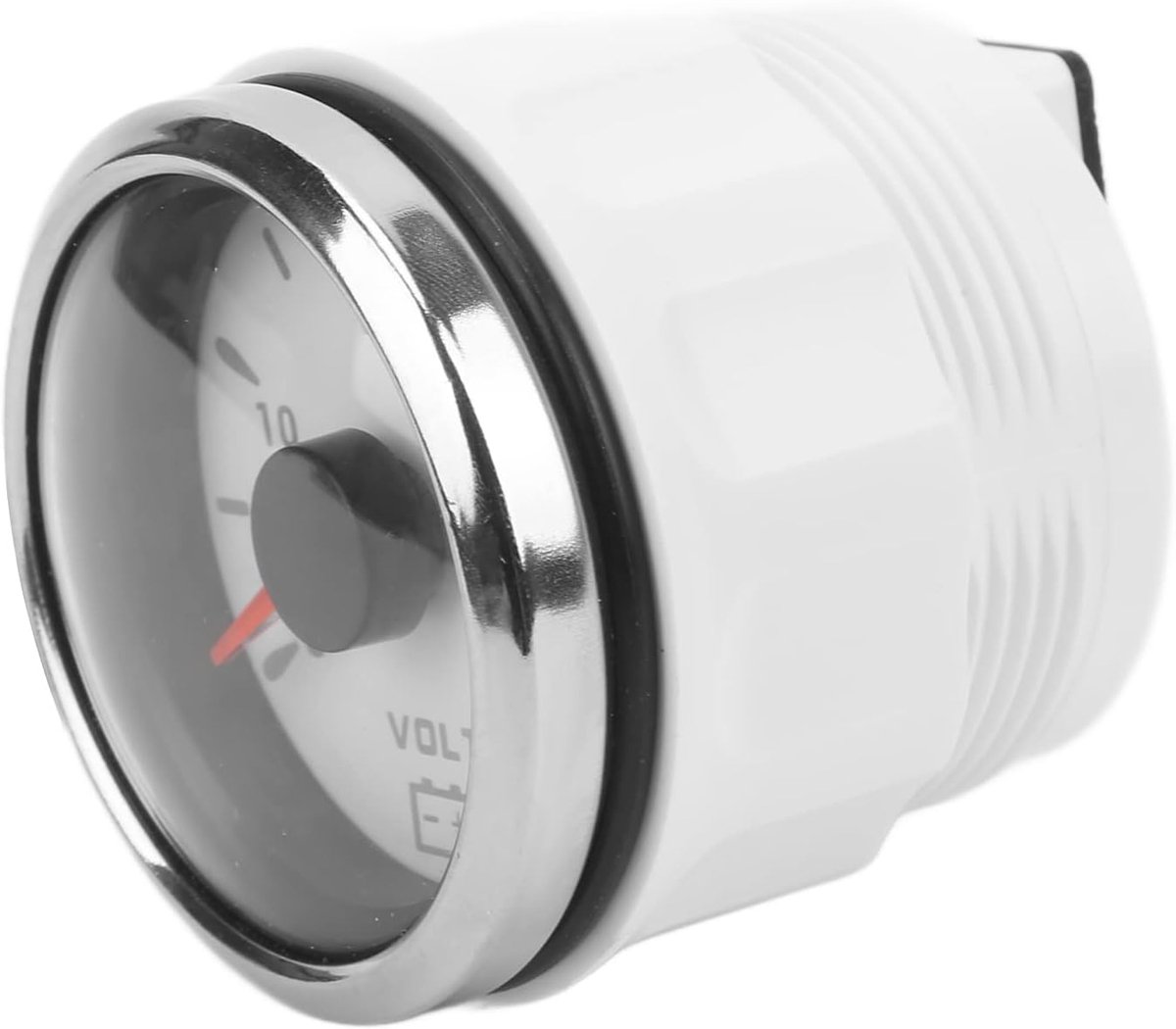 Waterdichte Voltmeter 52mm voor Boot, Auto en Camper (9-32V) met 7 Kleuren Achtergrondverlichting