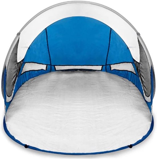 Stratus Strandschelptent - 195 x 100 x 85 cm - Polyester - UV-bescherming - Glasvezelstangen - Pop-up-functie - Waterdichte bodem - Draagtas van Stratus — afbeelding 5