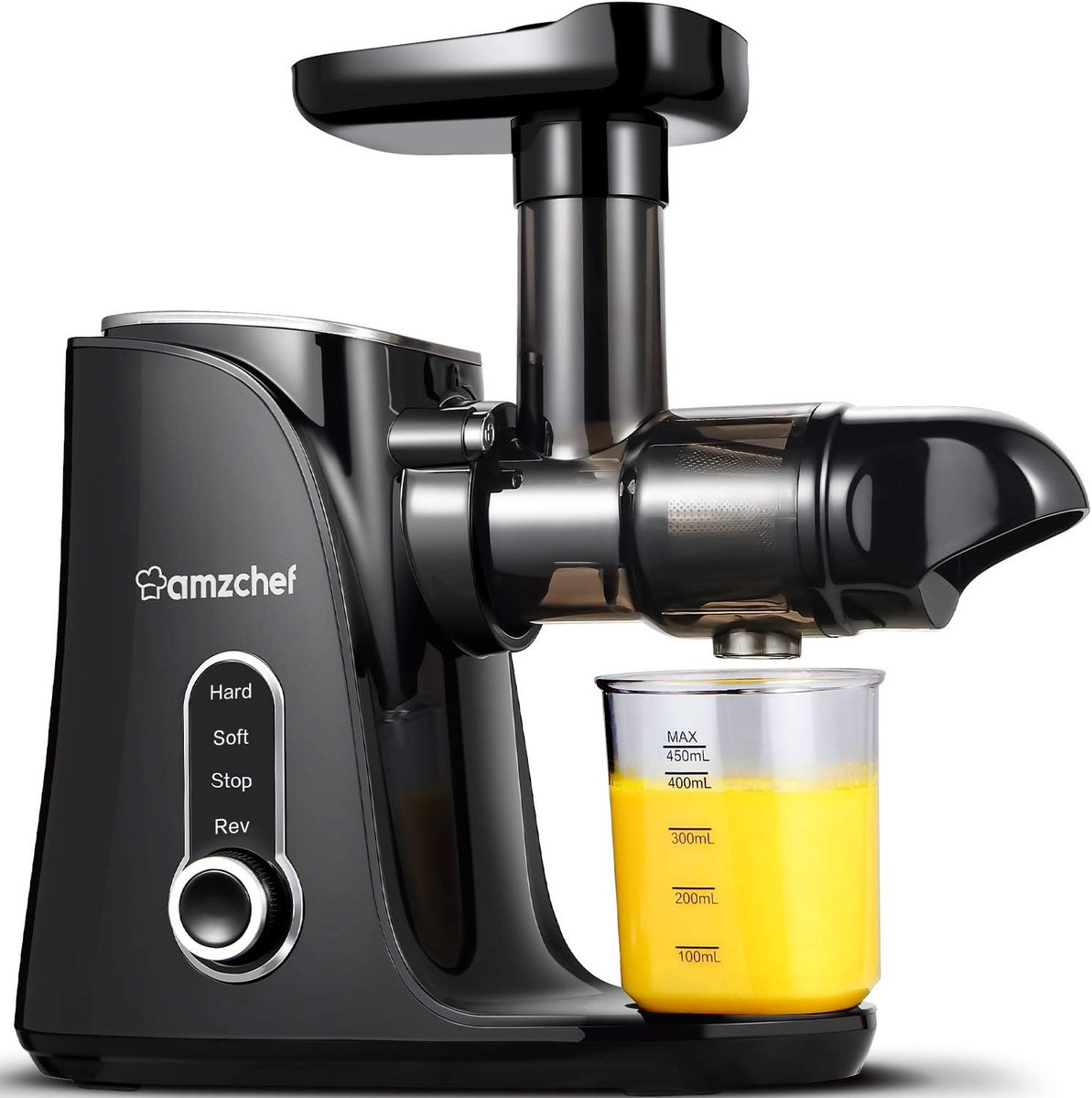 Slow Juicer - Sapcentrifuge Fruit - Gezond Sap Maken - 2 Snelheden Stille Motor