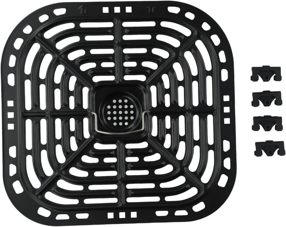 Airfryer Bakplaat Crisper Pan Vervanging Antiaanbak - Gemakkelijk Schoonmaken
