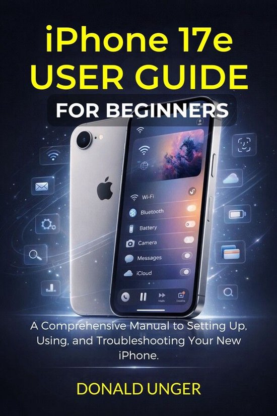 iPhone 17e User Guide for Beginners - cover