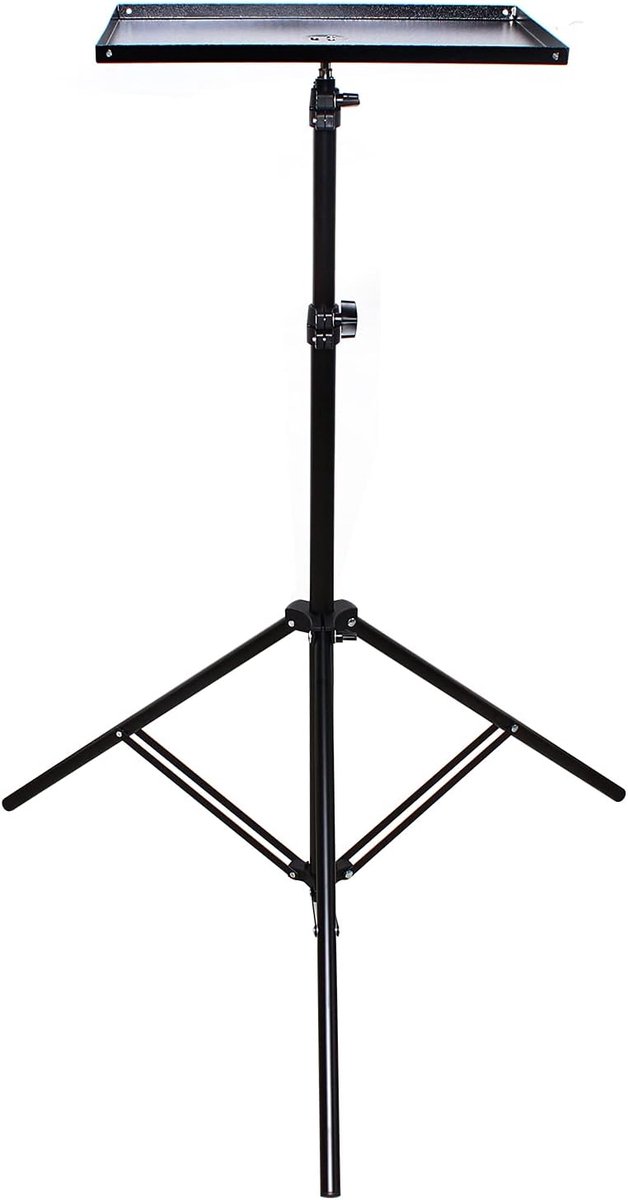 In hoogte Verstelbare Projector en Laptop Statief op Wielen - Max. 190 cm