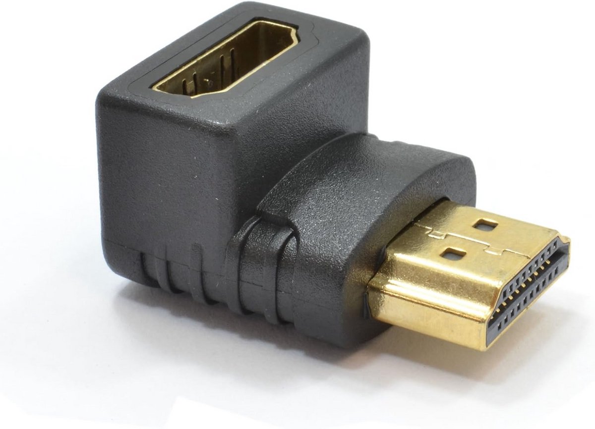 Haakse HDMI Adapter 90 Graden Mannelijk naar Vrouwelijk