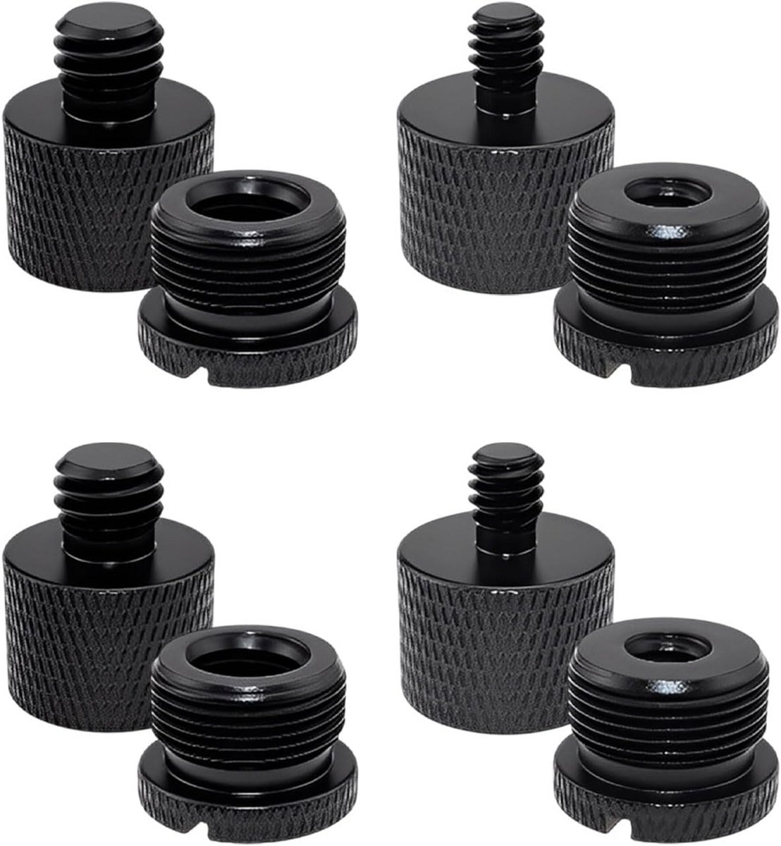Universele Schroefdraadadapter Set voor Microfoonstandaard en Camera (8 Delig)
