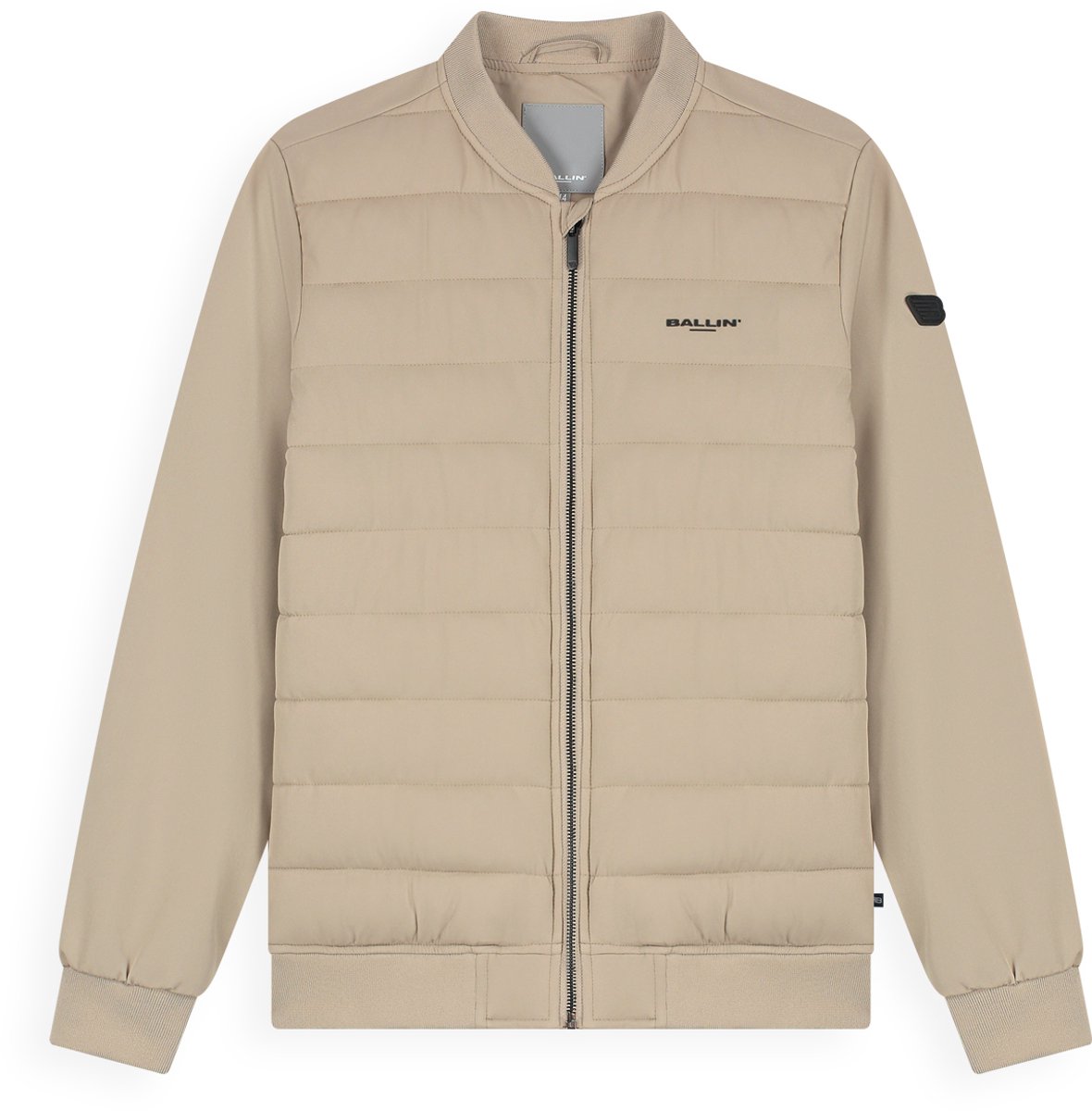 Ballin - Junior Soft Shell Jacket - Taupe - Maat 152