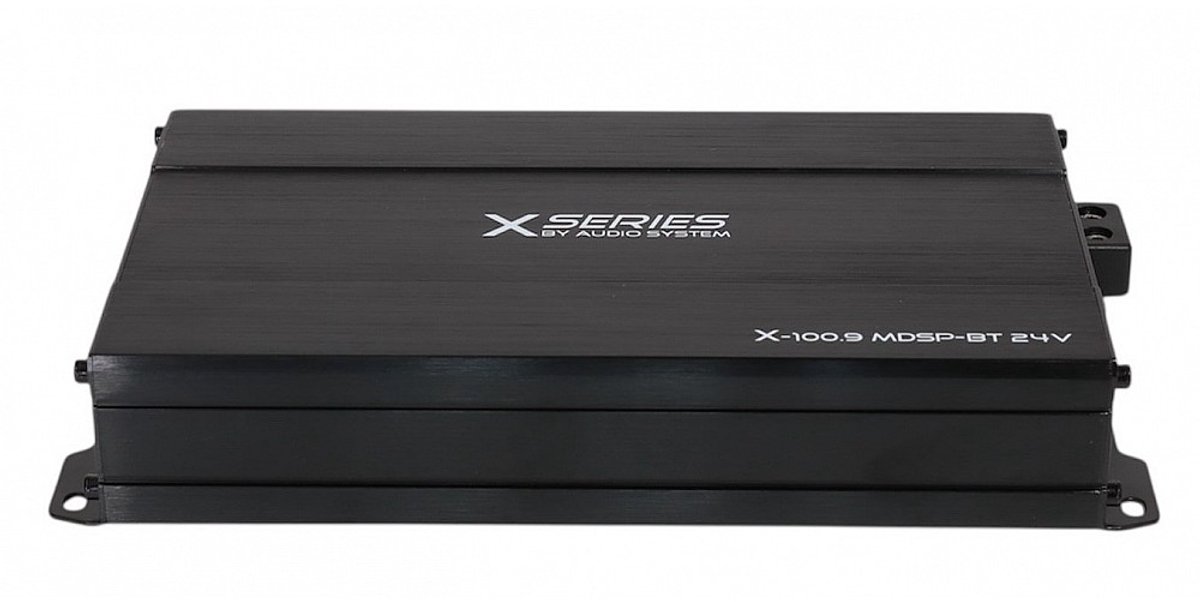 X-SERIE 9-kanaals versterker met 13-kanaals DSP en BT 24 Volt