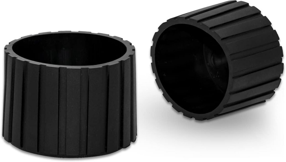 16 Stuks Ronde Stoelpootdoppen 42 mm Antislip Rubber Vloerbeschermers voor Meubels