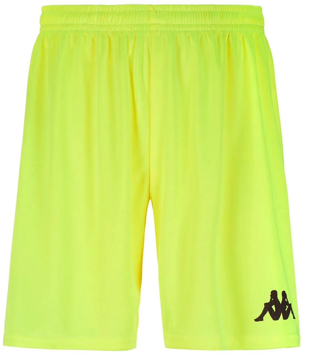 Kappa Borgo Korte Broek Geel XL Jongens,Meisjes