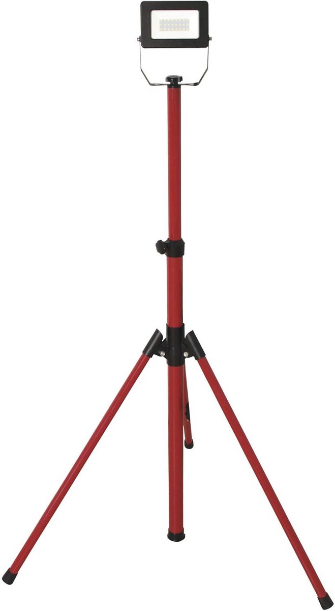 Krachtige 20W LED Werklamp op Statief IP65 voor Buiten en Klussen