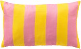 Textino - APOLLO - buitenkussen 30x50 cm - gestreept - Quince - geel, roze