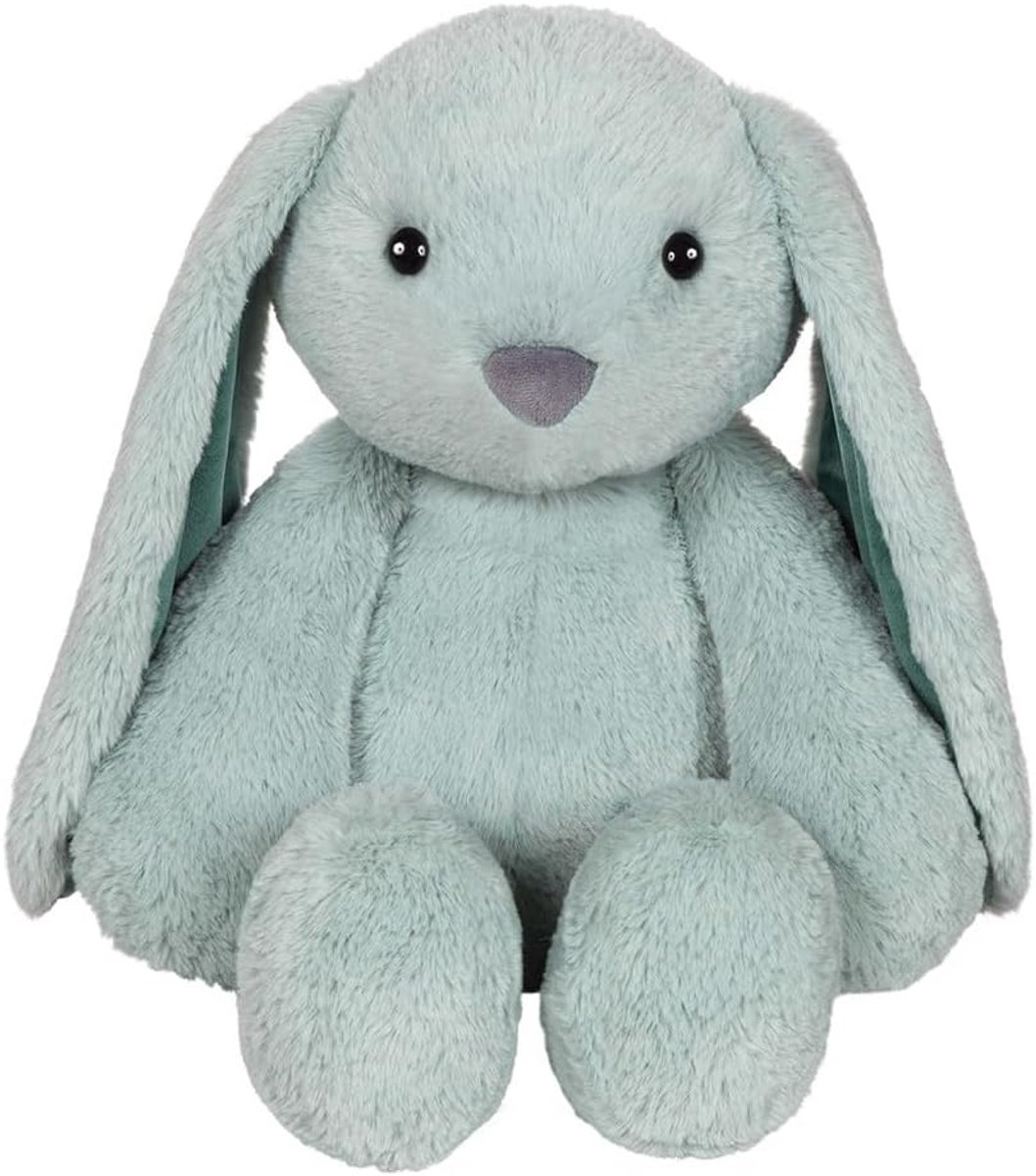 Knuffel Konijn Trendy Bunny 40 cm Groen - Groot Pluchen Speelgoed