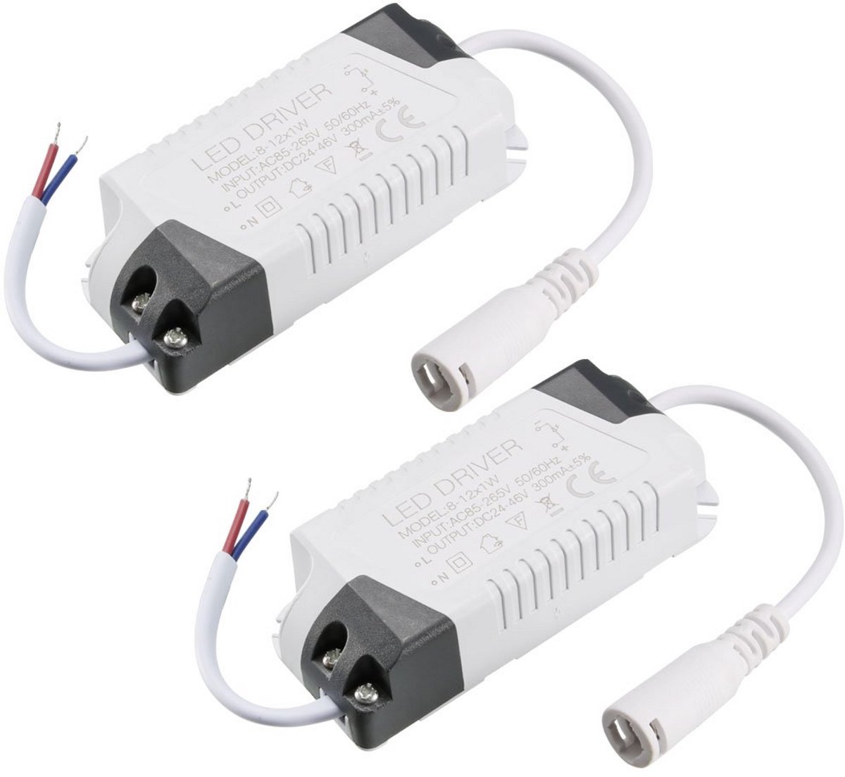 LED Driver 12W Constante Stroom 300mA voor Hoge Vermogen LED Verlichting