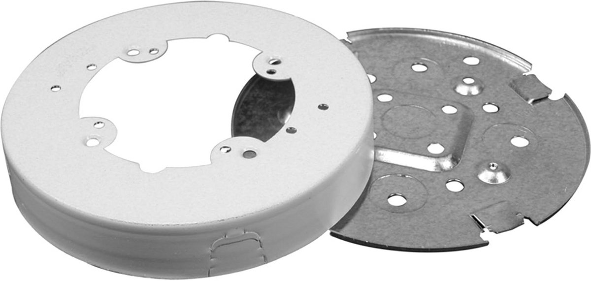 Ronde Inbouw Stortbak voor Plafondmontage 4 Inch Wit