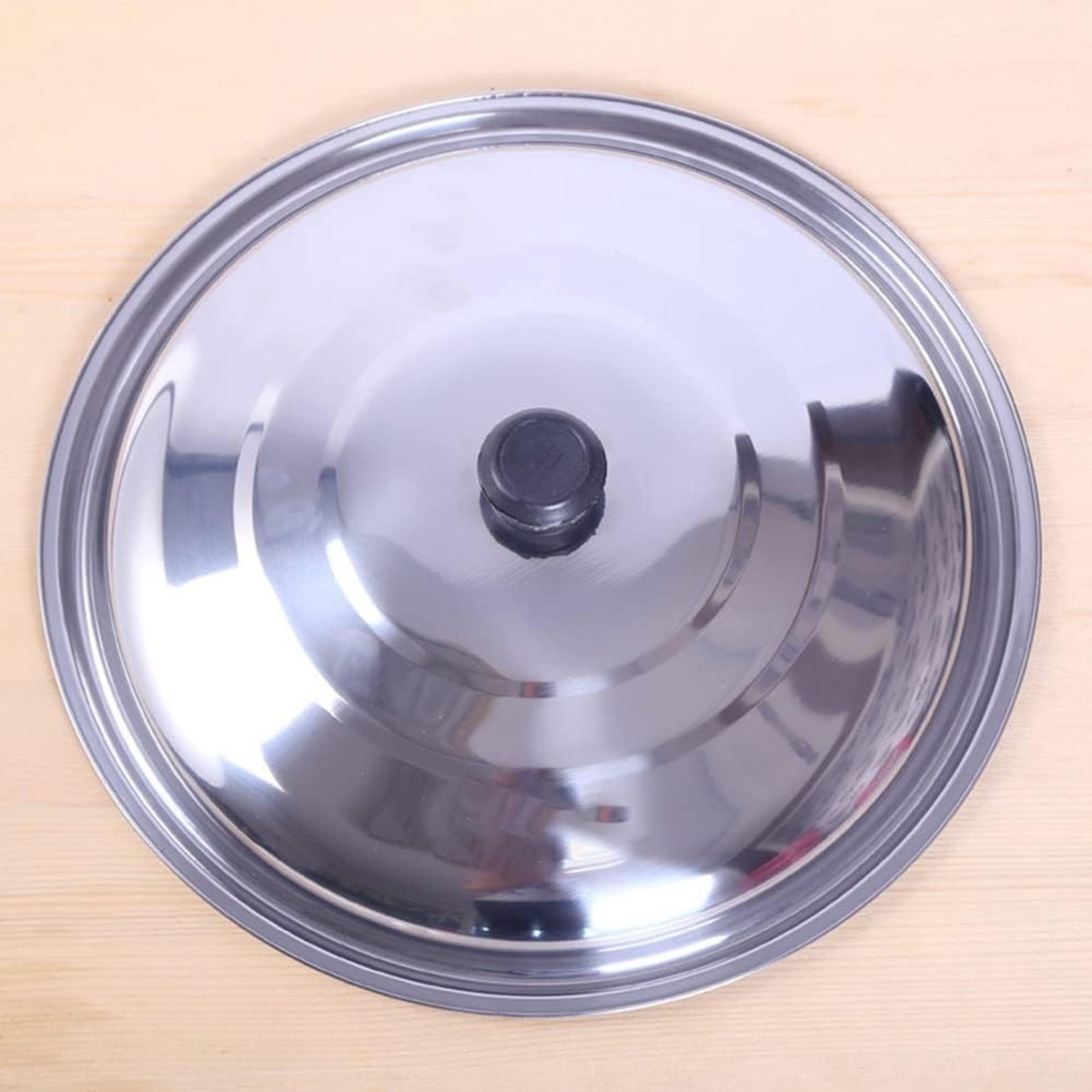 RVS Deksel 36cm - Universele Pan Deksel voor Steelpan, Wok en Koekenpan