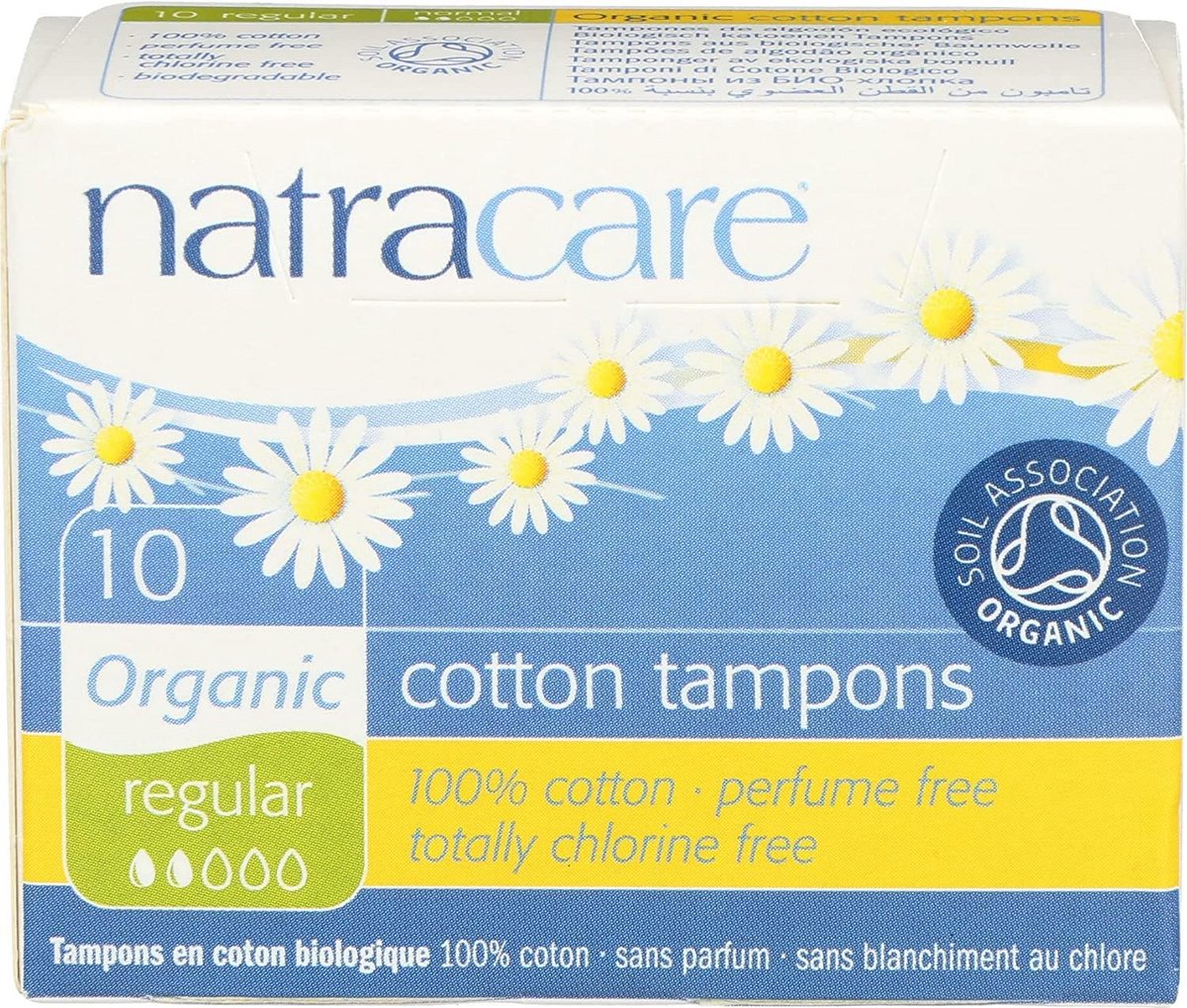 10 Stuks Regular Tampons - 8 Verpakkingen Totaal (80 Stuks)