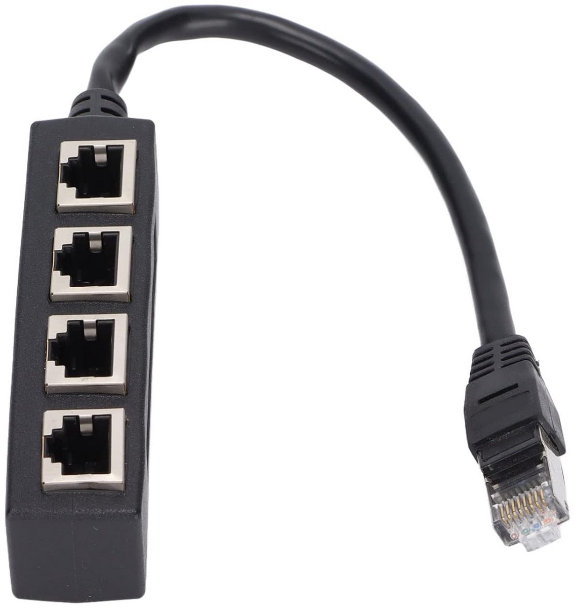 Ethernet Kabel Splitter Adapter RJ45 Connector voor Thuis en Kantoor Netwerk