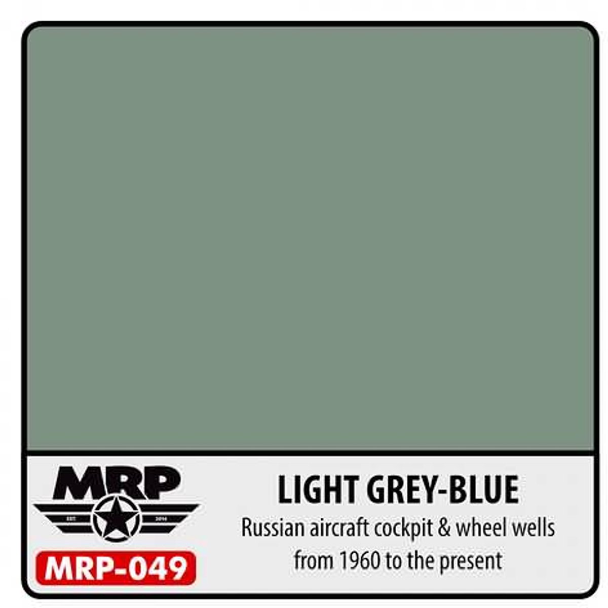 Mr. Paint MRP-049 - Light Gray Blue – 30 ml verf voor Airbrush & Detailwerk